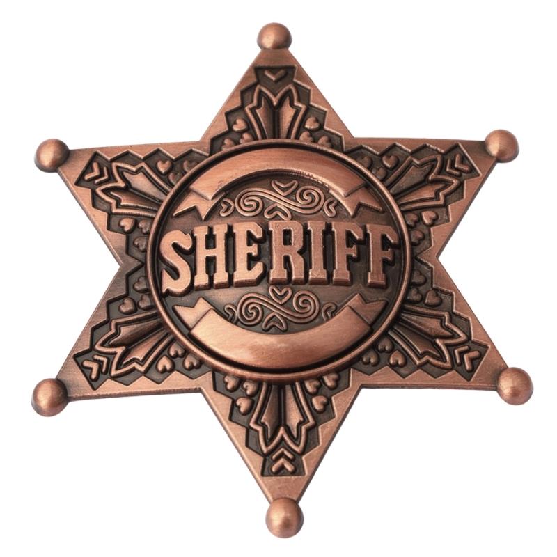 Six Point Star Brooch Metal Construction Easy Clip On Designs Accessories For Weddings Corporate Event