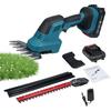 2-in-1 Grass Shear & Shrubbery Trimmer 21V Handheld Electric Hedge Trimmer & Grass Trimmer Shrub Tri