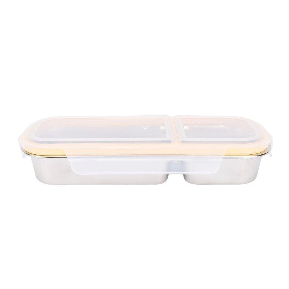 Wet Dry Meal Prep Container Leakproof Food Storage 304 Stainless Steel Lunch Box Travel Meal