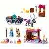 LEGO® Disney 41166 L’Aventure en Calèche d’Elsa, Jouet, Écurie, Princesse Elsa et Figurines