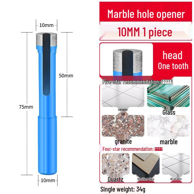 Diamant-beschichteter Lochbohrer für Marmor, Keramik, Glas und Feinsteinzeug