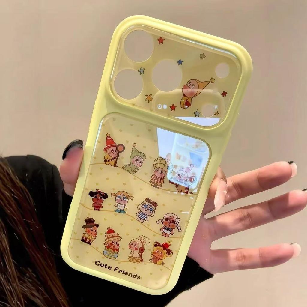 Yellow crying baby star boy mobile phone case is suitable for Apple 17 mobile phone iphone1615promax soft color second skin change