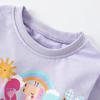 Girls T-shirts For Small And Medium-sized Children's Casual Round Neck Long-sleeved Bottoming Shirts For Children's Tops