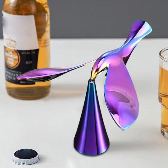 

Открывалка для бутылок Tipsy Flying Bird, открывалка для бутылок, скульптурный аксессуар для бара, металлическая открывалка для пива, газировки, сидра для вечеринок, свадеб