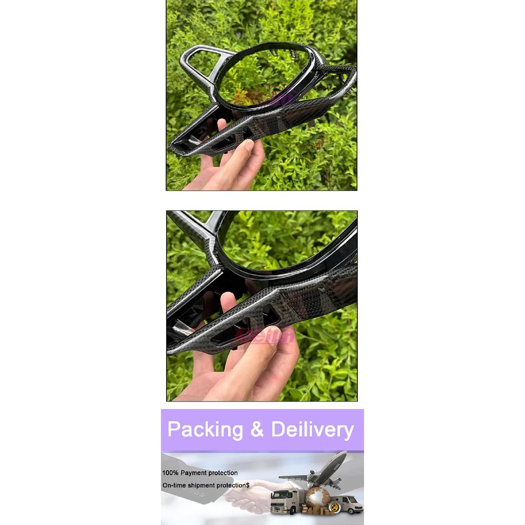 2024 Upgrade for BMW New CS Steering Wheel Carbon Fiber Frame Black Frame Only Applicable To CS New Steering Wheel