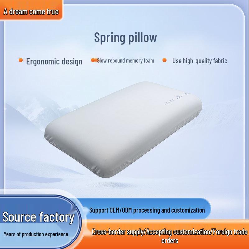Ergonomic Memory Foam Neck Pillow - Slow Rebound, In Stock Single Piece