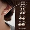 Shi Jia Mantou Lux Pearl Earrings 925 Silver Studs for Women 2024