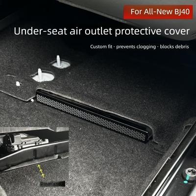 For Under‑Seat Air Outlet Dust Cover, Air Vent Protective Cover Interior Decoration for All‑New BAIC BJ40E/C 2024‑2026 Models