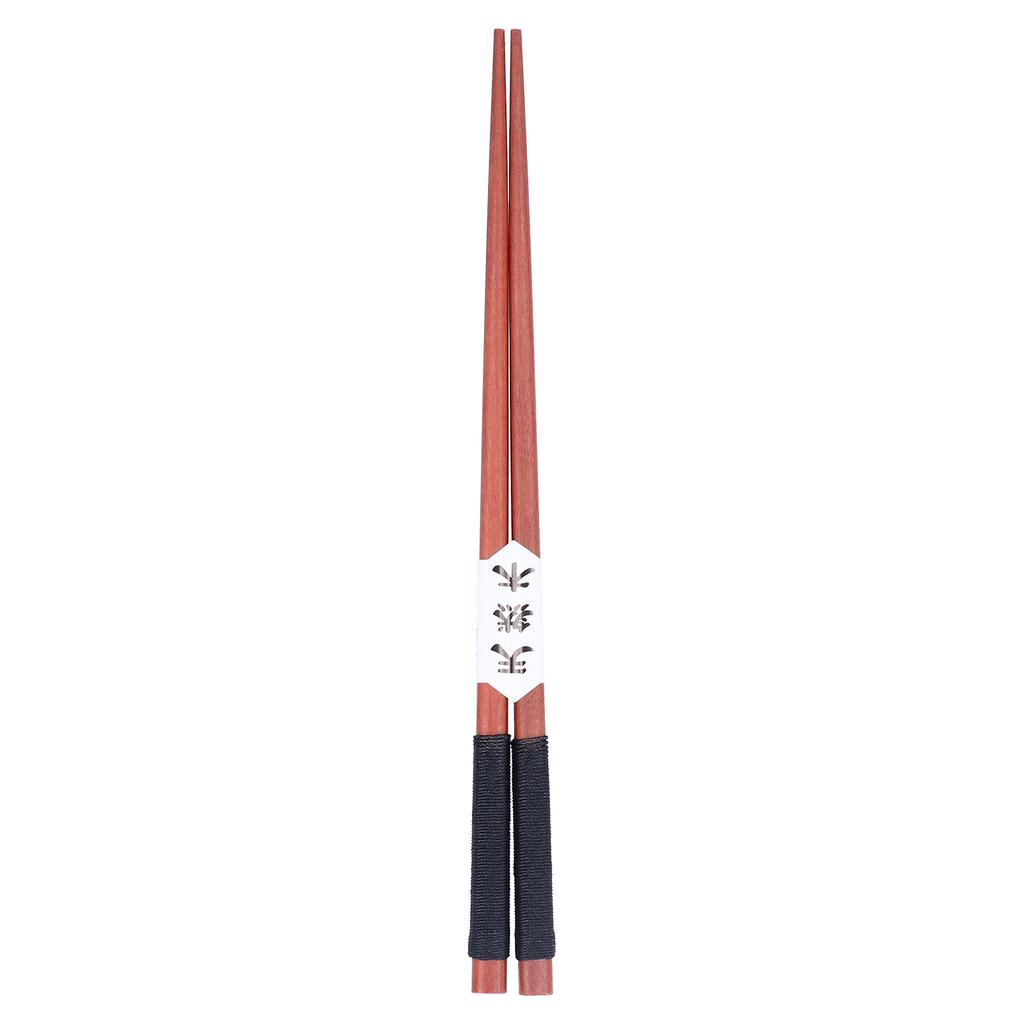 5Pairs Wooden Chopsticks Tangled Line NonSlip Sushi Chopsticks for Hotel Household Restaurant(Brown )