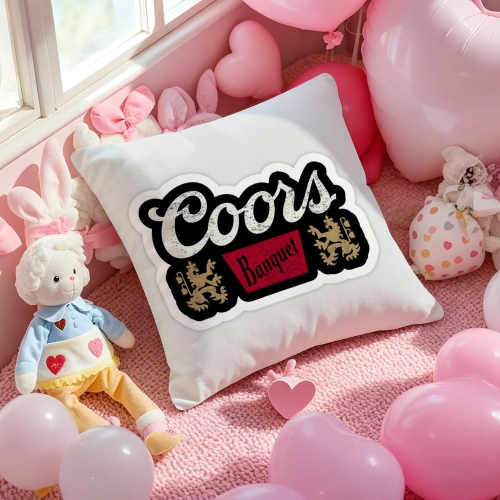 C-Coors Classic Cushion Cover Pattern Printed Pillowcase for Living Room Sofa Cushion Cover & Bedroom Decor