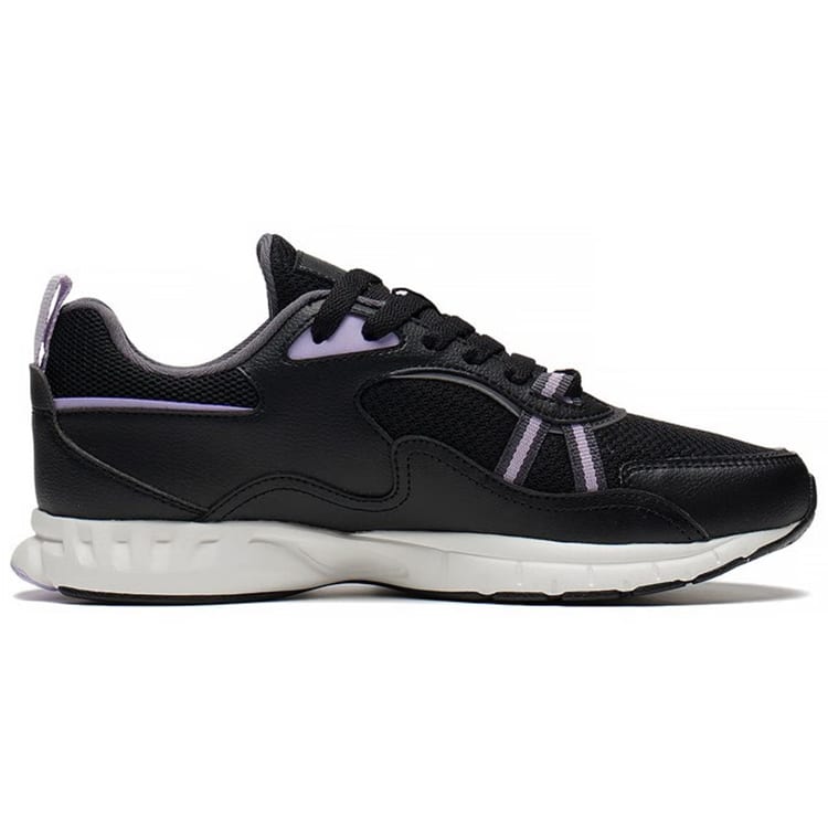 Li Ning Comfortable Textile, Synthetic Leather Cushioning Slip Resistant Abrasion Resistant Lightweight Low top ARSS064-1