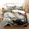 3D Anime The Legend Of Heroes Bedding Set Printed Bed Set Duvet Cover Sheet Pillowcase Bed Full Quilt Cover Soft Queen King Size