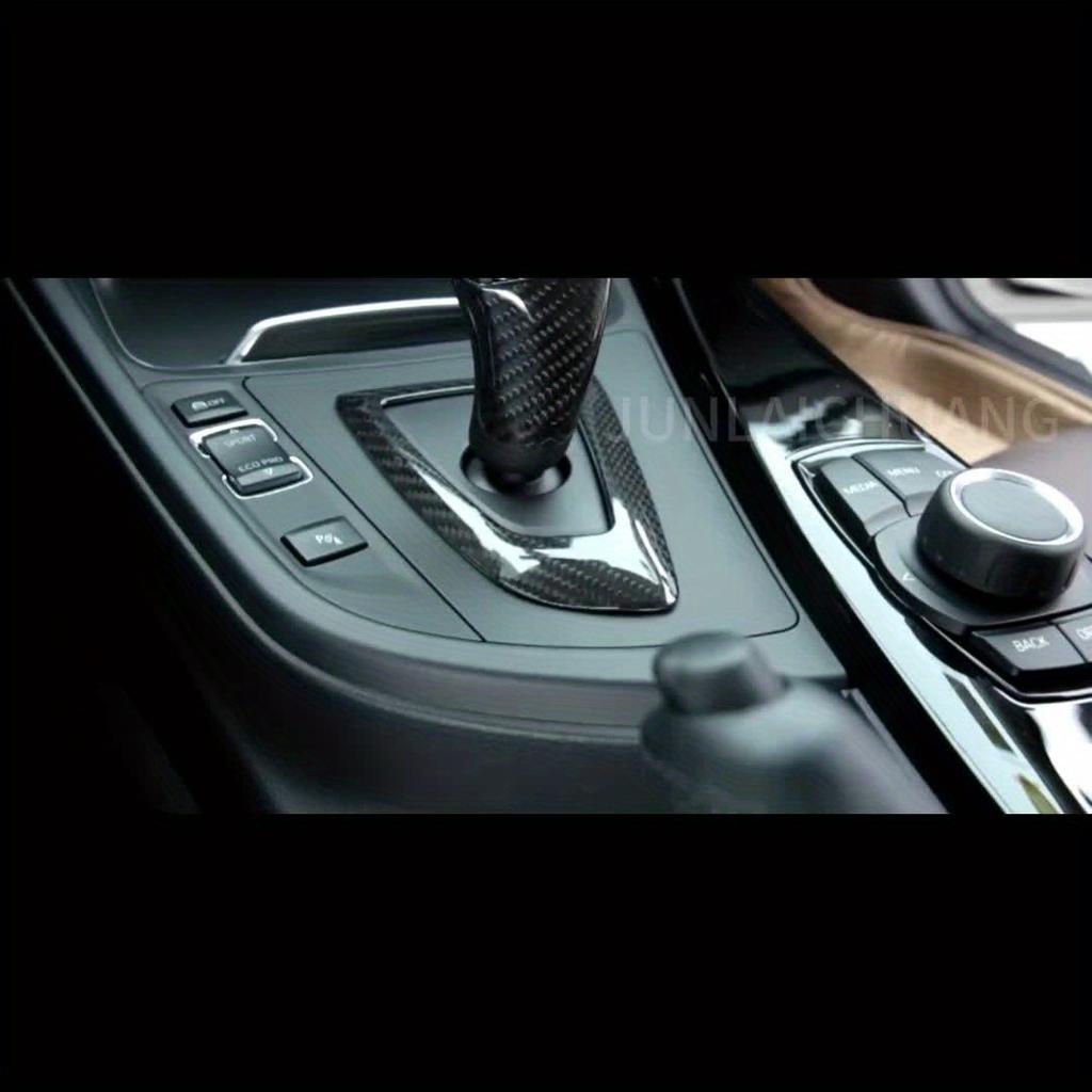 Skydd för växelspaksknopp i kolfiber för BMW F01-F04 F07 F10 F11 F15 F16 F18 F25 F26 F30 F31 F34 F35 (2009-2020)