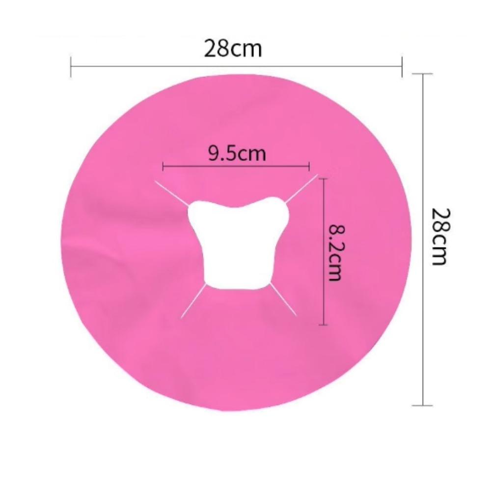 100PCS Non-woven Fabric Cross Hole Face Towel Dustproof Beauty Salon Face Towel  Beauty Bed