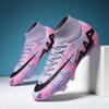 Weltcup High-Top Fußballschuhe Jungen und Jugendliche Studenten Frauen TF Nocken AG lange Nocken Wettkampf Trainingsschuhe