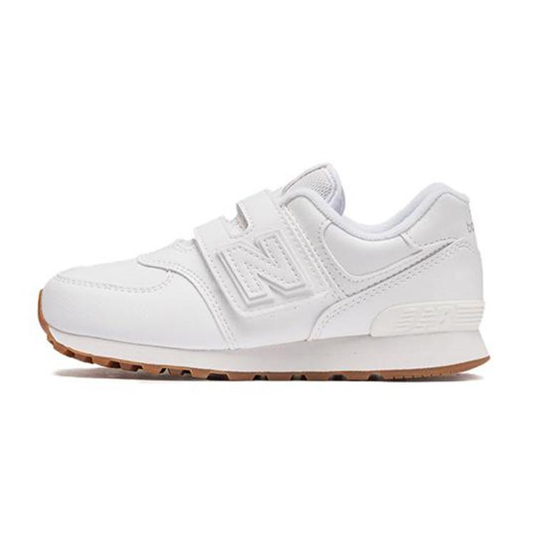 (PS) New Balance 574 Shoes  White  Kids  PV574NWW EU 28