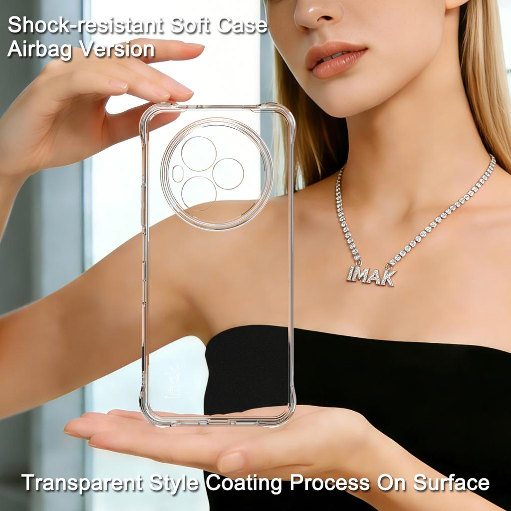 For TCL NXTPAPER 60 Ultra 5G Phone Case IMAK Shock-resistant Soft Case