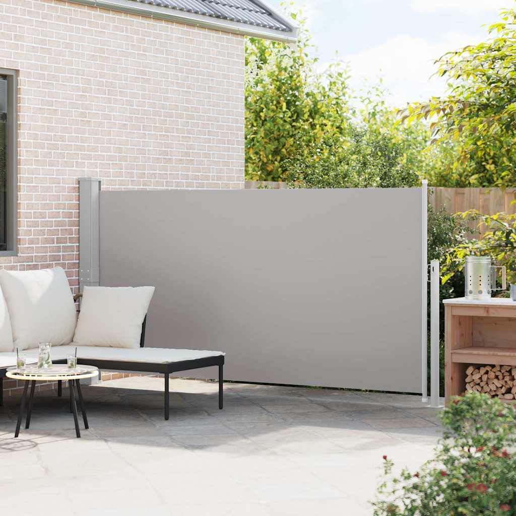 Tendalino Laterale Estraibile 160 x 300 cm Grigio