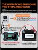 12V 6A Smart Pulse Repair Charger with LED Display for SUV & Motorcycle