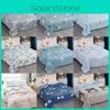 Rabbit Green Flower Leaf Print Pattern Duvet With Polyester Fill For Bedroom