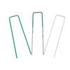 Metal Plastic Lawn Ground Garden U Pins Artificial Grass Steel Pegs Staples Turf nails Hooks