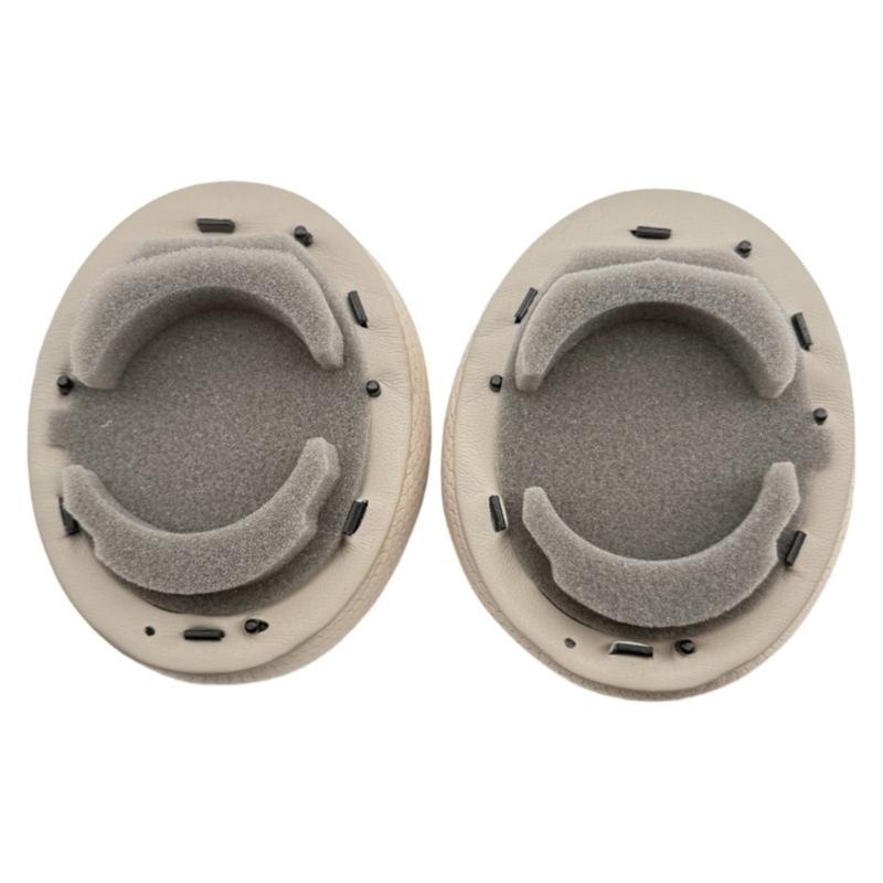 1 Pair Comfortable Ear Cushions Soft Earphone Cover Protective Earpads for WH-1000XM3 Replacement Earmuffs