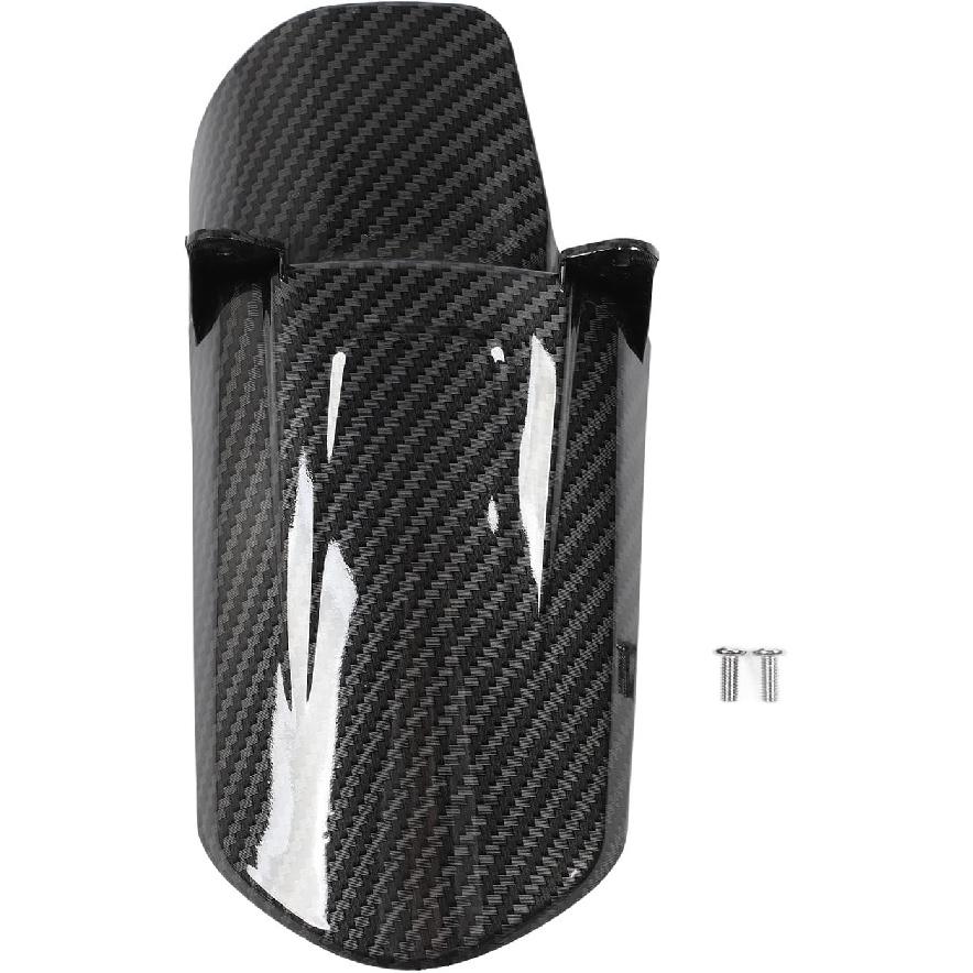 KIMISS Rear Wheel Mudguard for SUR RON Light Bee X, Carbon Fiber Pattern Motorcycle Splash Guard, Tire Splash Proof Replacement