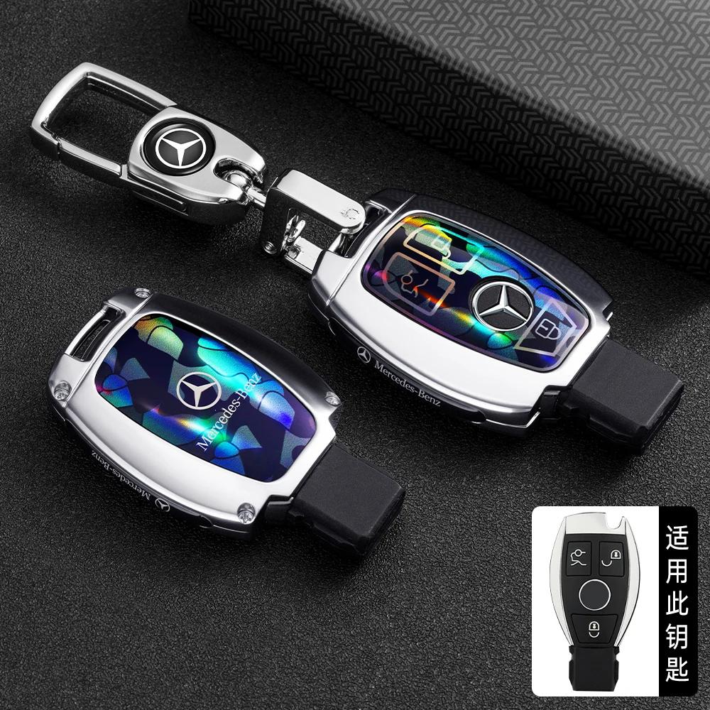 TGM3   Car Key Case Cover Key Bag Accessories For Mercedes Benz A B C S Class AMG GLA CLA GLC W176 W221 W204 W205 Shell Fob Keychain