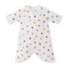 MIKI HOUSE Combi Baby Made In for Boys and Size Multicolor Undershirt, All-Over Print, 100% Cotton, Japan, Girls, Newborn, 40-2336-145, 60-70cm,