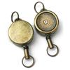 Metal Casing Retractable for Key Ring Zinc Alloy Carabiner Keychain for Handbag