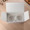 Shangqi Heat-Resistant Double Wall Glass Coffee Cups with Handle