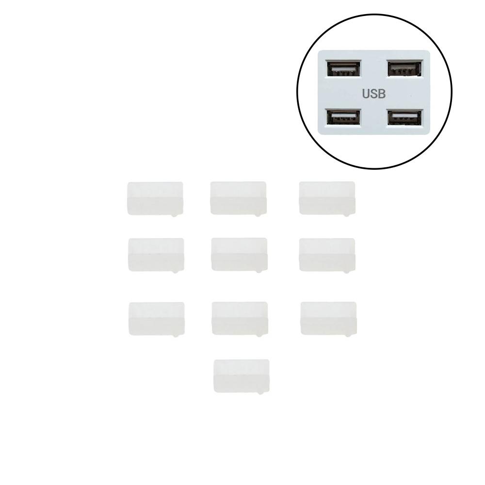 Silicone world 10PCS Silicone Type-C Dust Plug USB Charging Port Protector for Samsung Huawei Smart Phone Accessories Dust Plug