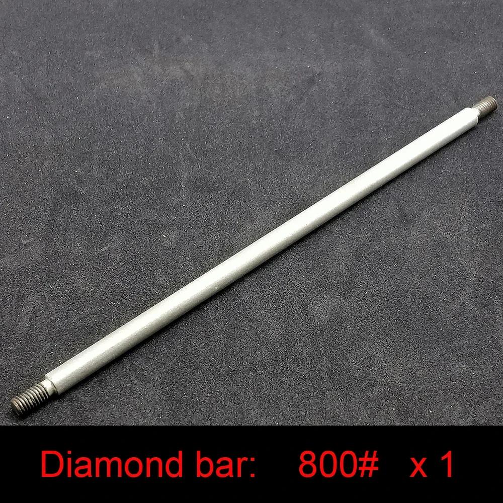 80-3000# 6mm Zylinder Diamantstein Schärfstab Wetzstein Passend für Ruixin Schärfer Sägemesser Scimitar Messer Schleifen