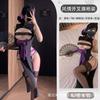 Sex Underwear Sexy Cheongsam Buttocks Uniform Pure Flirting Breast Free Set Pajamas