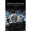 POEDAGAR Top Luxury Male Watch Waterproof Luminous Date  Watch Stainless Steel Clock Sport Fashion  Quartz Watches