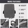 Office Computer Chair Cover, Elastic Armchair Protector, High-quality Dust-proof Armrest, Velvet Gaming Chair Cover, Detachable