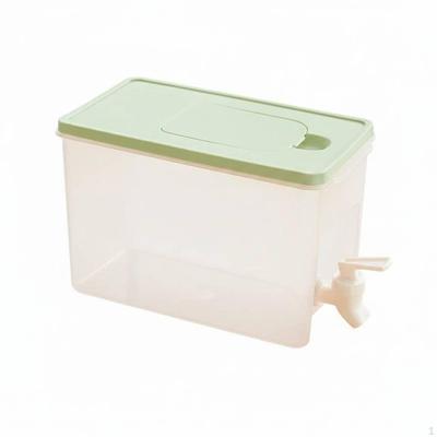 5 L Cold Water Pitcher with Spigot High Temperature Resistant for Home, Families