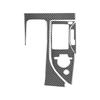 For Lexus GS 2013- Interior Accessories Carbon Fiber Car Central Control Gear Panel Trim Cover Decoration Frame Stickers
