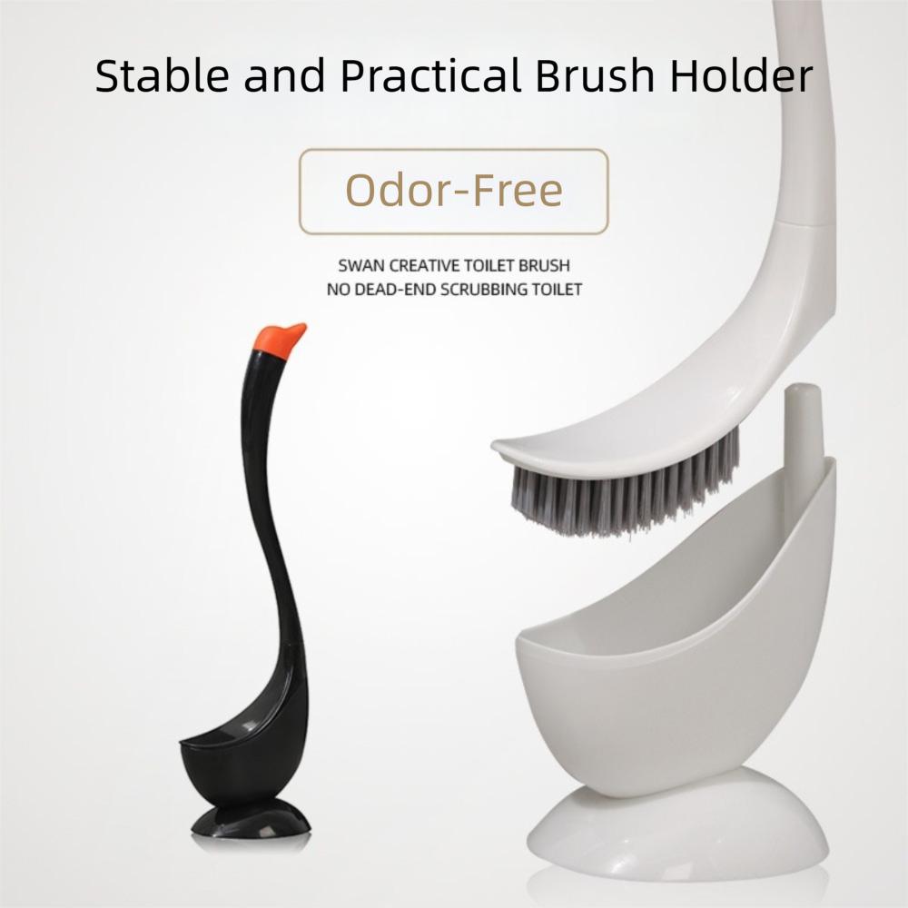 Avec Manche Long Brosse de Toilette Plastique Nettoyeur de Cuvette de Toilette Accessoires de Salle de Bain