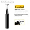 Black King Kong Soldering Iron Tips Set – 5-Piece 900M Internal Heating, Knife-edge & Pointed, Constant Temperature for 936 Soldering Stations