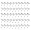 50/100 Stück Flache Dekorations-Stecknadeln Flachkopf-Kartenstecker Kunststoffkopf-Kartenstecker Wand-Pin für Büro Zuhause Dekorativ