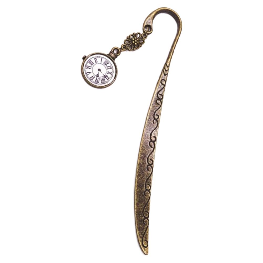 

Подарок ручной работы Панда Закладка Металлические зажимы для книг Ретро-закладки для страниц книг Студенты 02