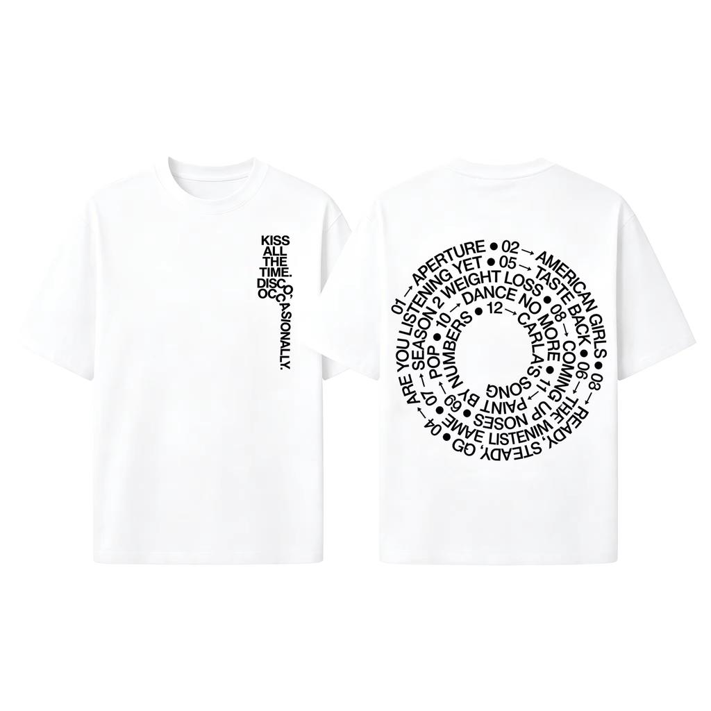 Summer Hot Sale Singer Harry Styles Together Tour TRACKLIST Merch T-shirt Unisex Hip Hop Streetwear Oversized Tshirt Short Sleeve Casual Clothing