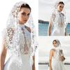 Spitzen Schleier für Hochzeit Kirchenbesuch Lateinische Messe Kopftuch Dreieckiges Mantilla für Formelle Veranstaltung Versammlung Kopfschmuck