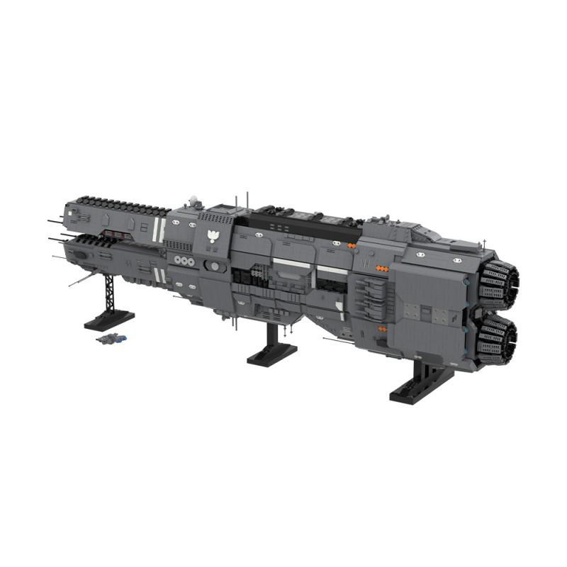 MOC Artemis-Class Battlecruiser Model Building Blocks