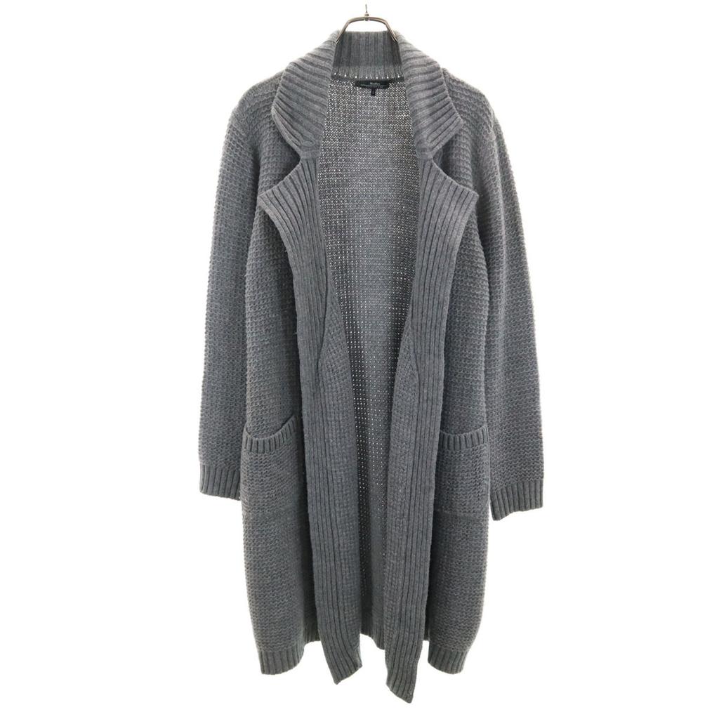 Max Mara WEEKEND LINE Cashmere Blend Long Sleeve Long Knit Cardigan L Men's Used