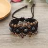 Hand-woven retro ceramic bracelet women's versatile simple temperament literary hand rope with jewelry