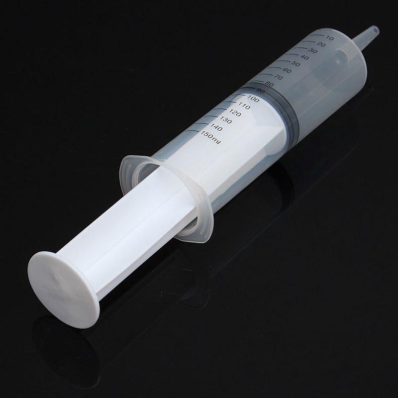 100ml /150ml Syringe Reusable Large Hydroponics Nutrient Sterile Health Measuring Injector Tools Dog Cat Feeding Accessories
