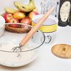 1PC Danish Dough Whisk Stainless Steel Hand Mixer Blender Egg Beater Poking Bar Pastry with Wooden Handle Baking Tools