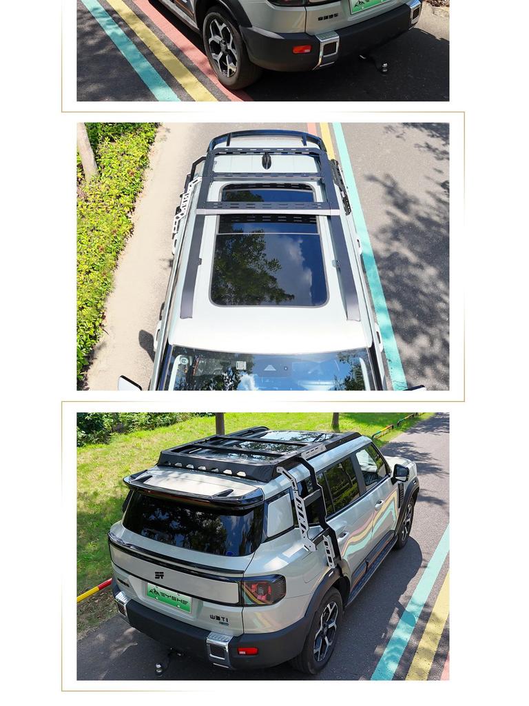 Roof Rack Expansion Mount for Freezhe Shan Hai T1 Platform - Modified Vehicle Travel Rack